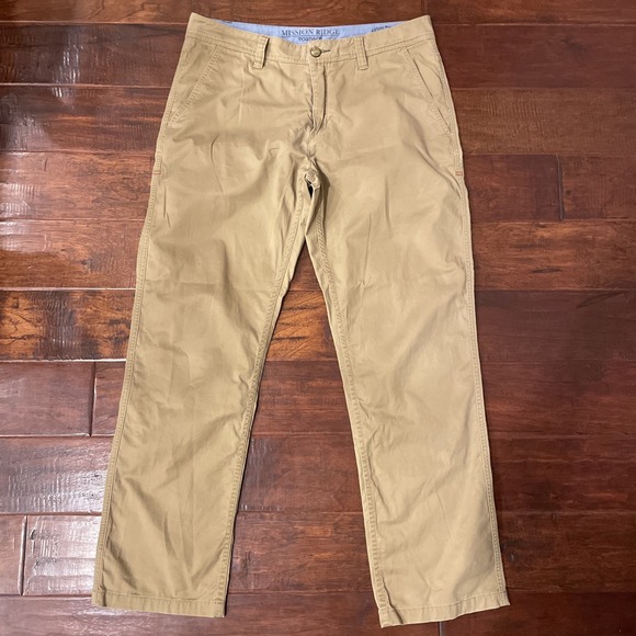 Toad & Co. Mission Ridge Pant Tabac Vintage Wash Size 34x31 Organic Cotton - Picture 1 of 7